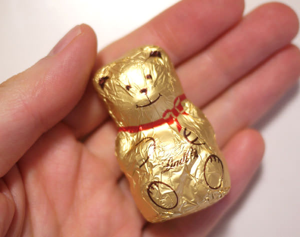 ミニリンツテディ 大きさ