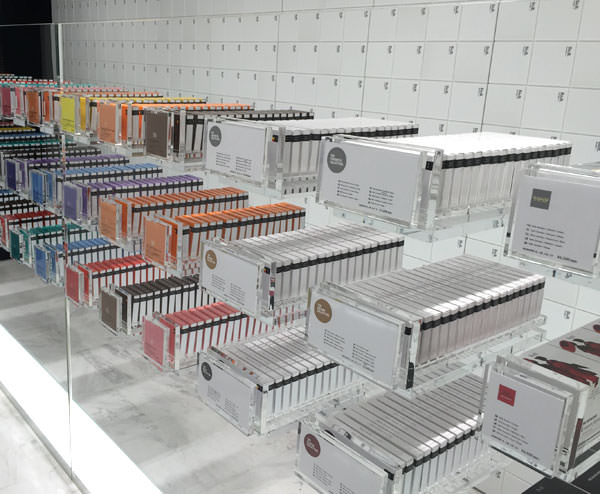 BbyB チョコレート 銀座 店内に陳列された商品